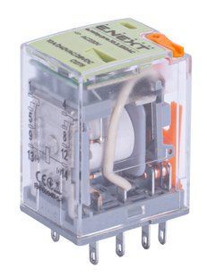 Реле проміжне e.relay.pro.10.2.230AC, 10А, 2 групи контактів, котушка 230В АC p091005 фото