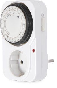 Реле часу електромеханічне розеточне добове e.control.t11 i0310018 фото