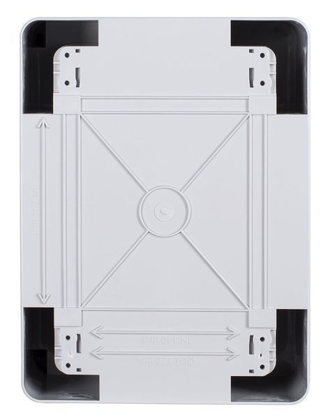 Корпус з ABS-пластику e.plbox.pro.p.28.21.13 з непрозорими дверцятами 280х210х130мм ІР65 p084101 фото