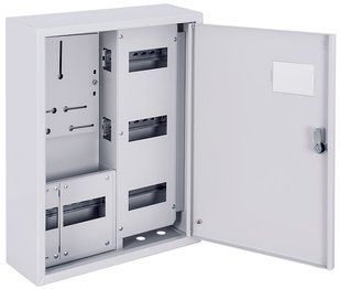 Корпус обліку металевий e.mbox.pro.n.f3.27 IP31 навісний під 3ф лічильник, 27 модулів p0100223 фото